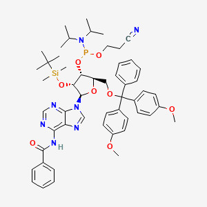 N-Benzoyl-5'-O- (4 4-Ditrityl) - 2' - o [Dimethylsilyl (Tert-butílico)] Adenosine-3'- (2-Cyanoethyl-N, N-/CAS 104992-55-4