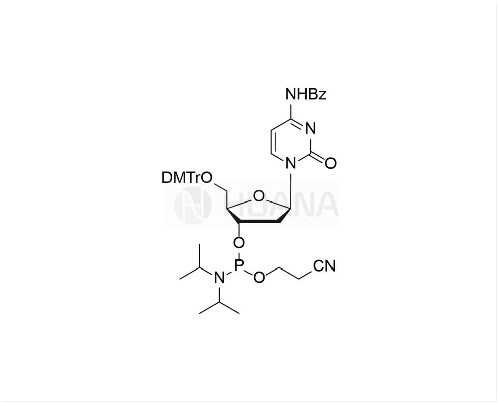 DMTr-dC(Bz)-3'-CE-Fosforamidita CAS: 102212-98-6 síntesis de oligonucleótidos fabricante de fosforamidita de ADN dC(Bz)