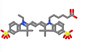 Mancha del tinte fluorescente de OKeanos Sulfo Cy3 que etiqueta CAS ácido 146368-13-0 C31H38N2O8S2